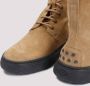 TOD'S Bronze Winter Gommino Boot Brown Heren - Thumbnail 4