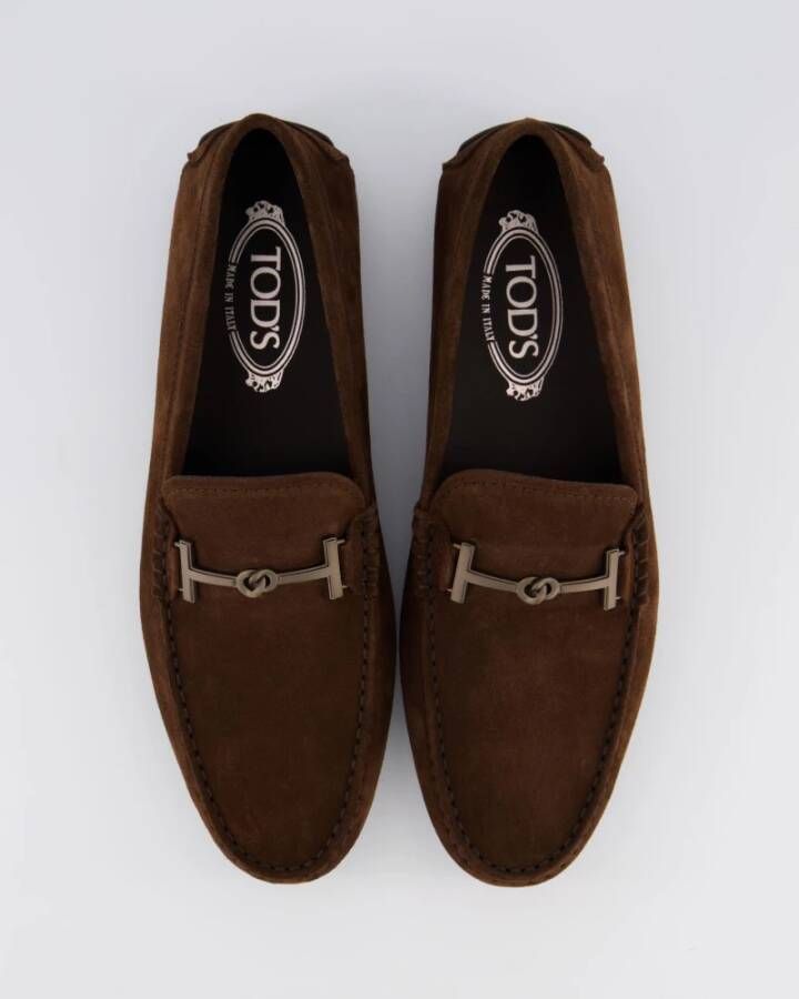 TOD'S Bronzo City Bruine Heren Ring Brown Heren