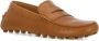 TOD'S Bruin Leren Loafers Ronde Neus Schoenen Brown Dames - Thumbnail 3