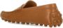 TOD'S Bruin Leren Loafers Ronde Neus Schoenen Brown Dames - Thumbnail 4