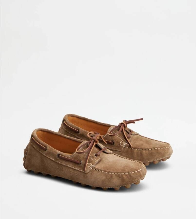 TOD'S Bruine Bootschoenen Brown Heren