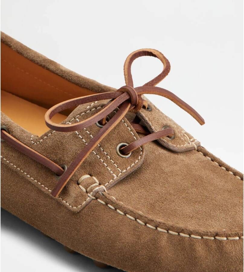 TOD'S Bruine Bootschoenen Brown Heren