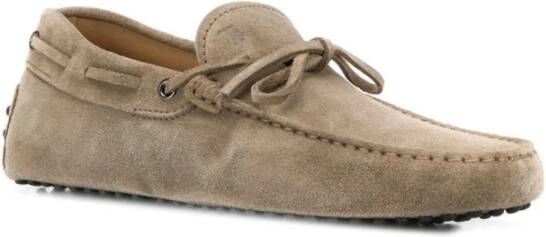 TOD'S Bruine Casual Loafers voor Mannen Brown Heren