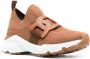 TOD'S Bruine Gebreide Sneakers met Kettingdetail Brown Dames - Thumbnail 5