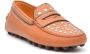 TOD'S Bruine leren Bubble Loafer met studs Brown Dames - Thumbnail 2