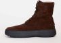 TOD'S Bruine leren enkellaarzen Brown Heren - Thumbnail 3