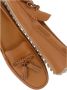 TOD'S Bruine Leren Loafers met Strik Brown Dames - Thumbnail 6