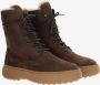 TOD'S Bruine leren veterschoen Brown Dames - Thumbnail 2