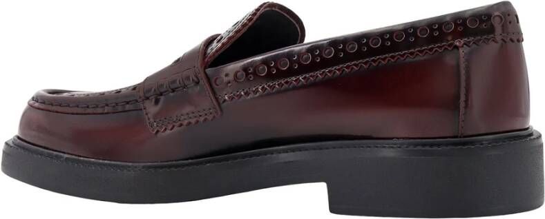 TOD'S Bruine Loafer Schoenen Gemaakt in Italië Brown Dames