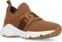 TOD'S Bruine Sneakers met Leren Kettingdetail Brown Dames - Thumbnail 3