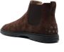 TOD'S Suede Chelsea Enkellaarzen met Monogram Brown Heren - Thumbnail 8