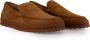 TOD'S Bruine Suède Instap Mocassin Schoenen Brown Heren - Thumbnail 4