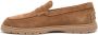 TOD'S Bruine Suède Loafer Rubberen Zool Brown Heren - Thumbnail 3