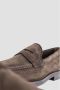 TOD'S Bruine Suède Loafers Rubberen Zool Brown Dames - Thumbnail 5