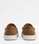 TOD'S Bruine Suède Mocassin Platte Schoenen Brown Heren - Thumbnail 3