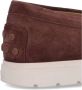 TOD'S Bruine Suède Mocassins Slip-On Schoenen Brown Heren - Thumbnail 4