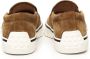 TOD'S Bruine Suède Platte Schoenen met Monogram Brown Heren - Thumbnail 3