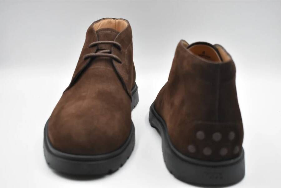 TOD'S Bruine Veterschoenen Heren Brown Heren