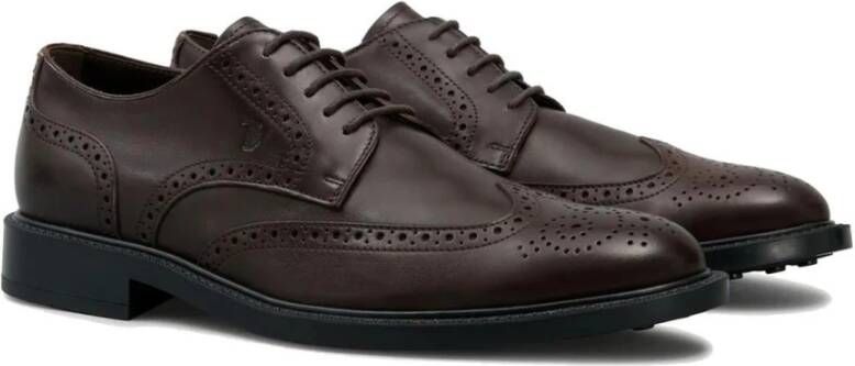 TOD'S Bruine Wingtip Brogue Oxford Schoenen Brown Heren