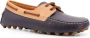 TOD'S Bubble leren bootschoen met Gomminos Blue Heren - Thumbnail 2