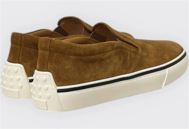 TOD'S Casual Instap Schoenen Brown Heren