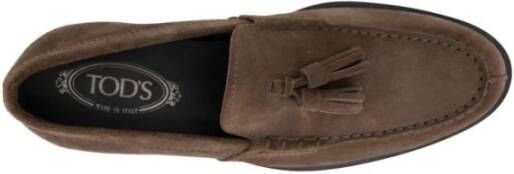 TOD'S Casual Sneakers voor Dagelijks Gebruik Brown Heren