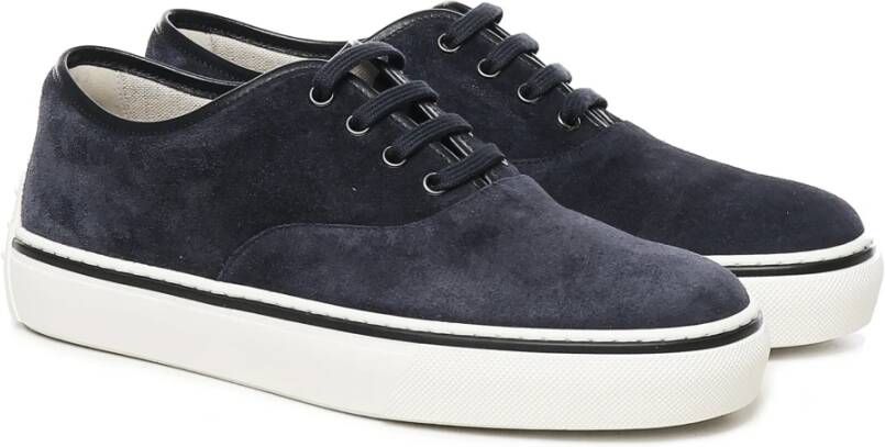 TOD'S Casual Stoffen Sneakers Blue Heren