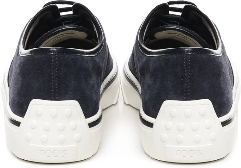 TOD'S Casual Stoffen Sneakers Blue Heren