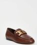 TOD'S Casual Zakelijke Leren Mocassin Brown Dames - Thumbnail 2