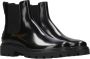 TOD'S Zwarte laarzen met 98% katoen 2% elastaan Black Heren - Thumbnail 2