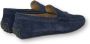 TOD'S City Gommino Moccasins Blue Heren - Thumbnail 2