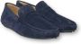 TOD'S City Gommino Moccasins Blue Heren - Thumbnail 4