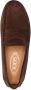 TOD'S Cognac Bruine Suède Loafers Brown Dames - Thumbnail 4