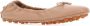 TOD'S Bubble leren ballet flats met rubberen noppen Beige Dames - Thumbnail 5