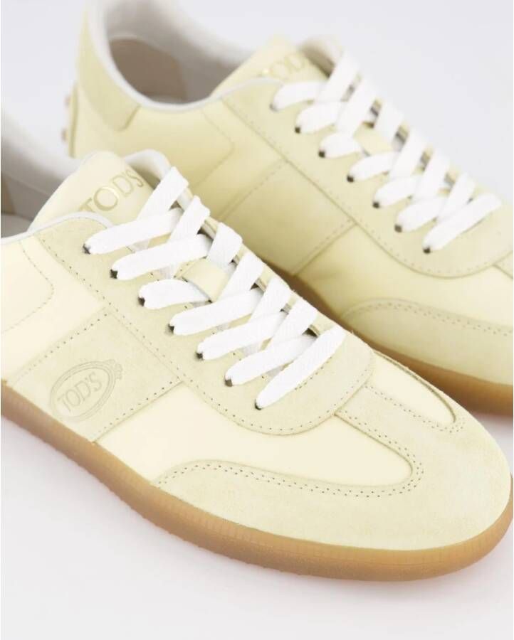 TOD'S Dames Casual Sneakers Yellow Dames