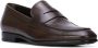 TOD'S Donkerbruine Penny Loafers Leren Schoenen Brown Heren - Thumbnail 2