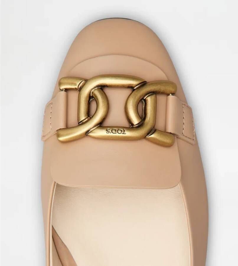 TOD'S Elegant Ballerina Flats Pink Dames