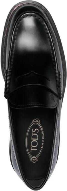 TOD'S Extralight Zwarte Mocassin Black Heren