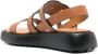 TOD'S Flat Sandals Brown Dames - Thumbnail 2