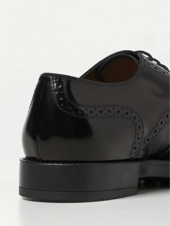 TOD'S Formele Derby Veterschoenen Black Heren