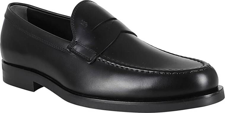 TOD'S Formele Rubber Instapper Black Heren