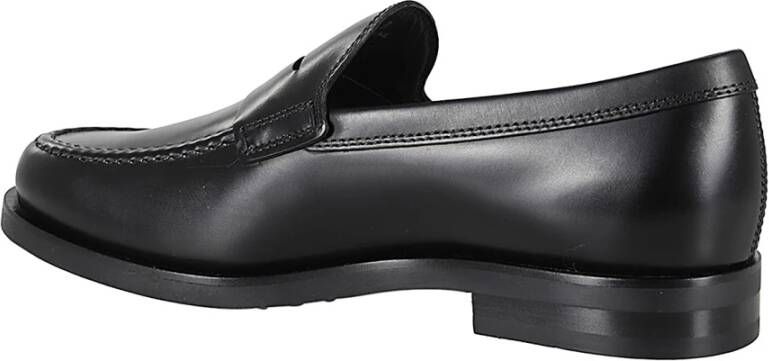 TOD'S Formele Rubber Instapper Black Heren