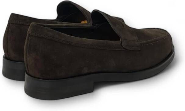 TOD'S Formele rubberen loafers Brown Heren