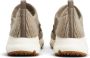 TOD'S Gebreide Chain-Link Sneakers Beige Dames - Thumbnail 5