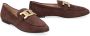 TOD'S Geitenleren Loafers Brown Dames - Thumbnail 2