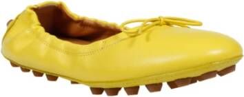 TOD'S Gele Acid Ballerina s Yellow Dames