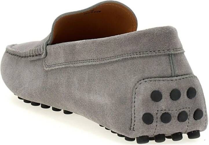 TOD'S Stijlvolle Loafers voor Mannen Gray Heren