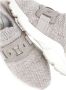 TOD'S Grijze Sneakers met Leren Kettingdetail Gray Dames - Thumbnail 6