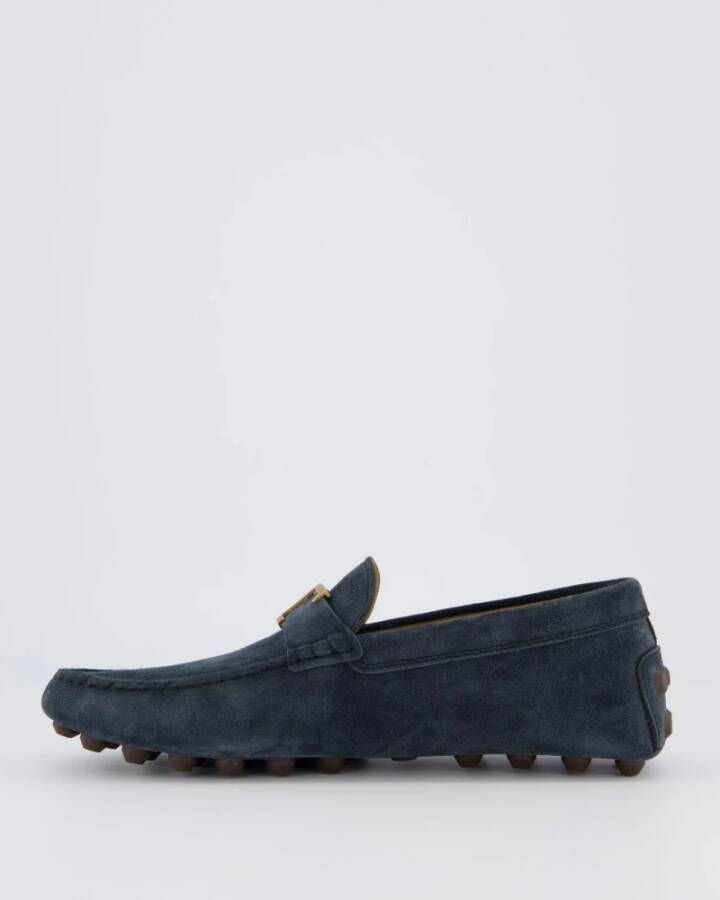 TOD'S Heren Timeless Gommino Bubble Blauw Blue Heren