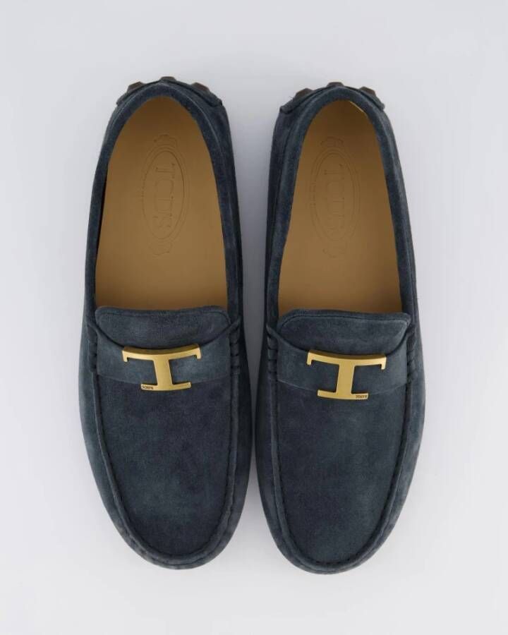 TOD'S Heren Timeless Gommino Bubble Blauw Blue Heren